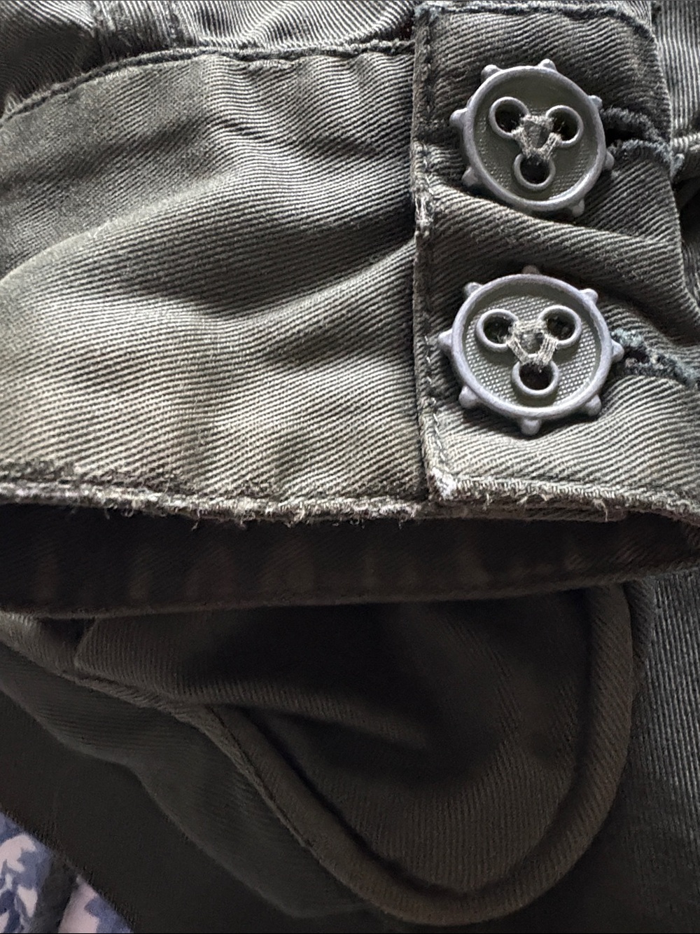 Olive Green Utility Field Jacket Size Medium - Picture 10 of 10